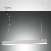 Φωτιστικό Οροφής - Ράγα Next 3681-40-102 45W Led 112x200cm White Fabas Luce Μέταλλο