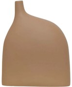 Βάζο Dome Short 230TRV1117 22x10x26cm Beige Aberto Design Κεραμικό