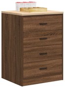 vidaXL ντουλάπι αποθήκευσης γκαράζ 60x51x85 εκ μασίφ ξύλο πεύκο