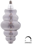 Λαμπτήρας LED FILAMENT S4 8W E27 3000K Smoke DIMMABLE