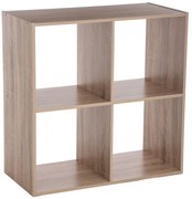Βιβλιοθήκη Δαπέδου 4 Θέσεων (67.5x32x67.5) F-V Box Mix Nat 138908