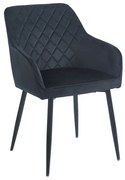 SIENA BLACK VELVET ΥΦΑΣΜΑ ΠΟΛΥΘΡΟΝΑ ΜΕΤΑΛΛΙΚΗ