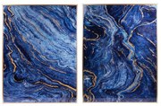 Πίνακες διακοσμητικοί Marble Σετ/2 30.5X2X40 - DF43494-DS