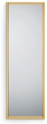 Καθρέπτης Επίτοιχος  Π50*Υ150εκ. Χρυσαφί  MDF Mirrors &amp; More Gold Melli 1600279