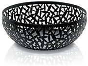 Φρουτιέρα Cactus MSA04/29 B Φ29x10,8cm Μεταλλική Black Alessi Μέταλλο