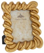 Κορνίζα Polyresin Με Πλαίσιο Στριφογυριστό Χρυσή 20x3,5x25εκ. iliadis 89737