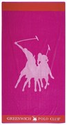 Πετσέτα Θαλάσσης 3592 Pink Greenwich Polo Club Θαλάσσης 90x170cm 100% Cotton