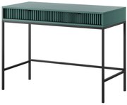 Κονσόλα Nova 12_LAB_c+b 103,5x50x77,6cm Green-Anthracite Μελαμίνη,Μέταλλο