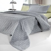 Κουβέρτα Oasis Anthracite Guy Laroche Υπέρδιπλο 245x260cm Βαμβάκι-Πολυέστερ