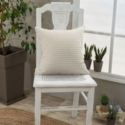 Μαξιλαροθήκη Διακοσμητική Guensa 11 Beige-Grey Teoran 45X45 Cotton-Polyester