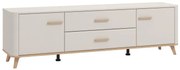 Έπιπλο τηλεόρασης DARWEN 180 3K2F2V Cashmere - Artisan Oak 180x40x53εκ. 180x40x53 εκ.