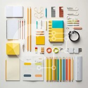 Intra Συλλεκτικό Ξύλινο Παζλ Plywood  4mm - Διακανονισμός προμηθειών γραφείου Σε Ξύλινο Κουτί - Διαστάσεις: 10x10 cm – 25 κομμάτια