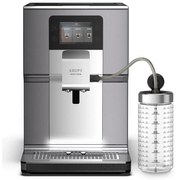 Krups EA875E10 ESP Intuition Preference+ Αυτόματη Μηχανή Espresso 1450W Πίεσης 15bar για Cappuccino με Μύλο Άλεσης Ασημί