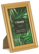 Κορνίζα Lens 161730 10x15cm Gold Plastic,Mdf