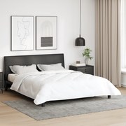 vidaXL Κουβέρτες & Κουβέρτες Λευκό 240 x 200 εκ. Μικροΐνες