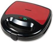 HEINNER SM-K750BKRX Τοστιέρα για 2 Τοστ 750W Κόκκινη