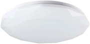 V-TAC Πλαφονιέρα Οροφής LED 60W 230V 360° 6000lm IP20 Ø500x75m Πλαστική Στρογγυλή Diamond Round Cover με Εναλλαγή Χρωμάτων &amp; Χειριστήριο Dimmable 2114921