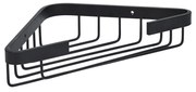 Γωνιακή Ραφιέρα Μπάνιου (25.2x16.7x6.4) Estia Stance Μαύρη 02-28503