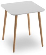 Τραπέζι Kare Megapap από μελαμίνη λευκό 70x70x72εκ. GP022-0081,1 GP022-0081,1 Λευκό