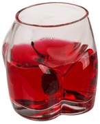Ποτήρι Bottoms Up (Σετ 2Τμχ) 79/4932 7x5x9cm Clear Αλουμίνιο,Πέτρα