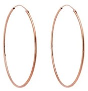 Κρίκος SENZA Silver 925 Rose Gold Plated