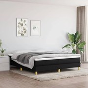 ΠΛΑΙΣΙΟ ΚΡΕΒΑΤΙΟΥ BOXSPRING ΜΑΥΡΟ 160X200 ΕΚ. ΥΦΑΣΜΑΤΙΝΟ 3120624