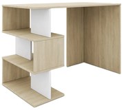 ZIG ZAG/CLIC ΓΡΑΦΕΙΟ SONOMA ΛΕΥΚΟ 110x55xH75cm 24-0498