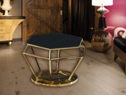 Τραπεζάκι σαλονιού LUXURY Φ80x48,5 DIOMMI 32-015