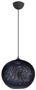Κρεμαστό Φωτιστικό Οροφής Gibson 30x23x70εκ Megapap-GP029-0066,2-Μαύρο GP029-0066,2