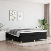 ΚΡΕΒΑΤΙ BOXSPRING ΜΕ ΣΤΡΩΜΑ ΜΑΥΡΟ 180X200 ΕΚ. ΥΦΑΣΜΑΤΙΝΟ 3144540