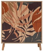 Παπουτσοθήκη - Ντουλάπι Multilux Palm 869VEL4519 95x36x111cm Multi Μοριοσανίδα,Ξύλο