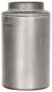 Βάζο Bullet 012.862259112 19,5x33,5cm Μεταλλικό Silver Metal