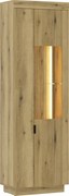 Βιτρίνα Toneel I-Deksia - 62.20Χ39.60Χ197.80cm