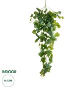 GloboStar® Artificial Garden IVY HANGING BRANCH 20248 Τεχνητό Διακοσμητικό Κρεμαστό Φυτό Κισσός Υ120cm