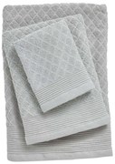 Πετσέτες Best 0687 (Σετ 3τμχ) Grey Das Home Σετ Πετσέτες 100% Cotton