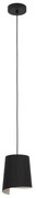 Φωτιστικό Οροφής Bolivia 900425 18x110cm 1xE27 40W Black Eglo