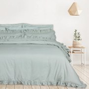 Σετ Παπλωματοθήκη Βαμβακερή Υπέρδιπλη 220x240εκ. Daily 3166 Mint Das Home