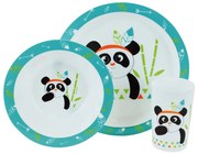 Παιδικό Σετ Φαγητού 3τμχ Ango Indian Panda