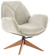 Bali Καρεκλα Relax Μαύρη + Υποπόδιο 83x86x102 cm