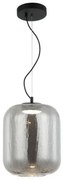 Κρεμαστό Φωτιστικό Οροφής LED 13W Γυαλί Φ23cm Kiva Viokef-4318601-Φιμέ/Smoke 4318601