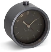 Επιτραπέζιο Ρολόι Με Ξυπνητήρι Tempus - A1 183015 9,4cm Black Philippi Αλουμίνιο