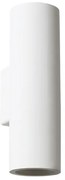 Φωτιστικό Επίτοιχο Aca G85092W ROR Λευκό (White)