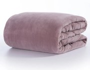 Κουβέρτα Fleece Cosy Mauve Nef-Nef Υπέρδιπλο 220x240cm Πολυέστερ