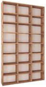 Βιβλιοθήκη Fyodor 0226150 102x16x178cm Oak