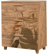 Συρταριέρα Leva Gravis Forest 869VEL3479 80x43x95cm Multi