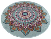 Πατάκι Μπάνιου Royal Djt 359CHL1447 Multi L'essentiel Maison 100Χ100 Πολυέστερ