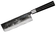 Μαχαίρι Nakiri Super 5 SP5-0043 18cm Black Samura Stainless Steel