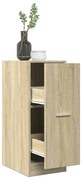 vidaXL Συρταριέρα Γενικής Χρήσης Sonoma Δρυς 30x41x77,5 εκ Επεξ. Ξύλο