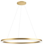 Φωτιστικό Οροφής Κρεμαστό 01400-06 D100cm 33W LED 3000K 2650Lm Gold Luma
