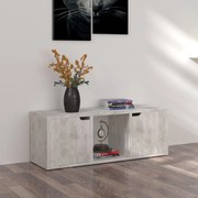 Έπιπλο Τηλεόρασης Σκυρόδεμα 88,5x27,5x30,5 εκ. από Επεξ. Ξύλο 338175